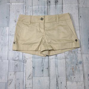 Express Design Studio Beige Shorts.